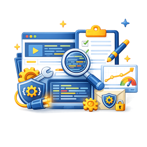 Outils et éléments visuels pour développement web professionnel