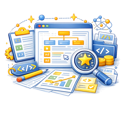 Analyse des données et développement web illustrés par des documents et un écran