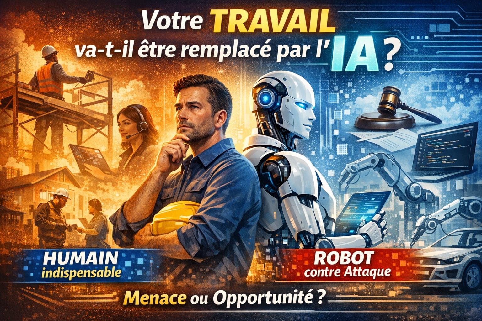 Allez-vous perdre votre travail avec l’IA ?