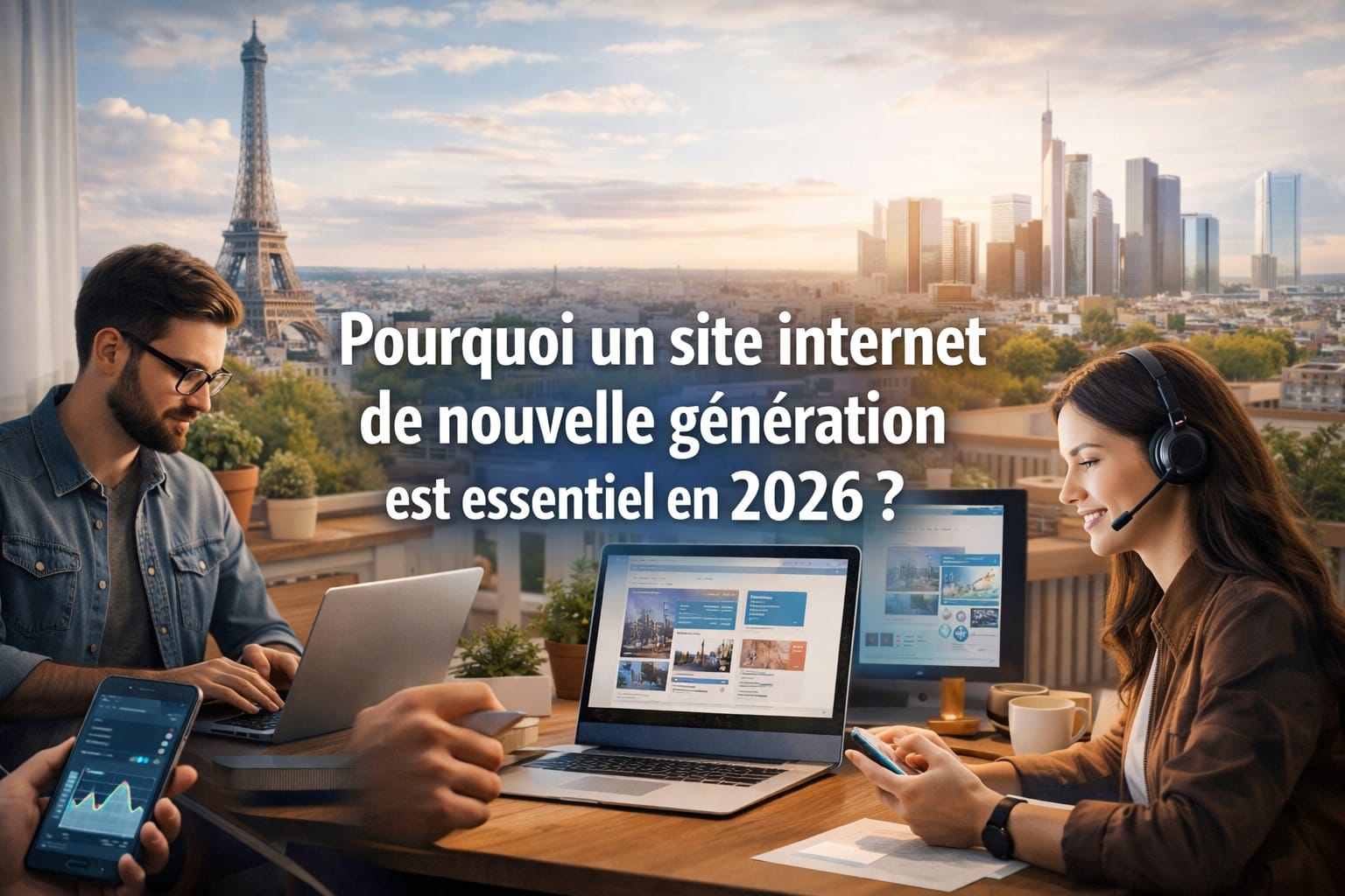 Pourquoi un site internet de nouvelle génération est essentiel en 2026